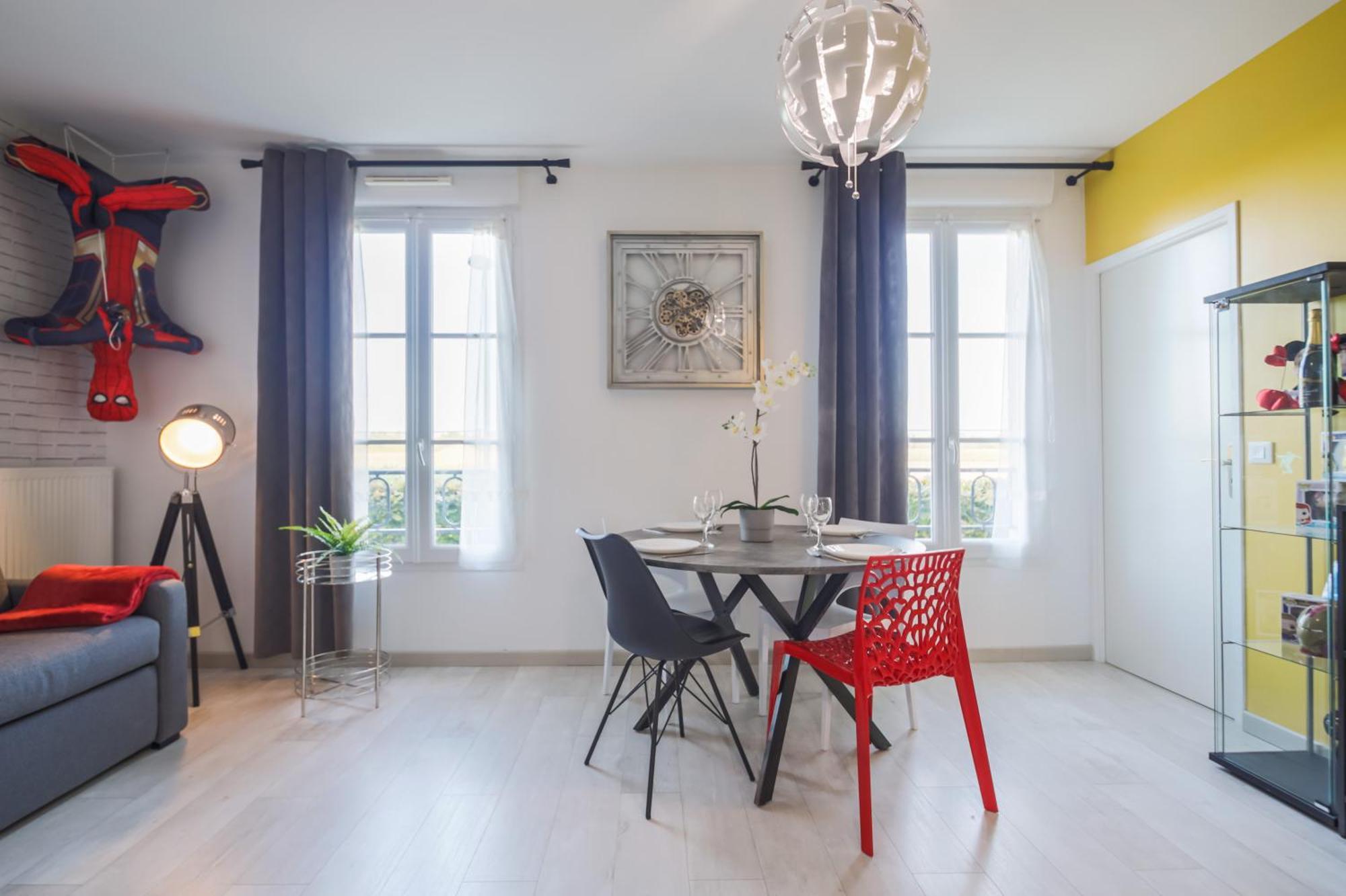 Air-Conditioned Apartment, Walking Distance To Disney - Disney Magical Homes, Paris سيري المظهر الخارجي الصورة