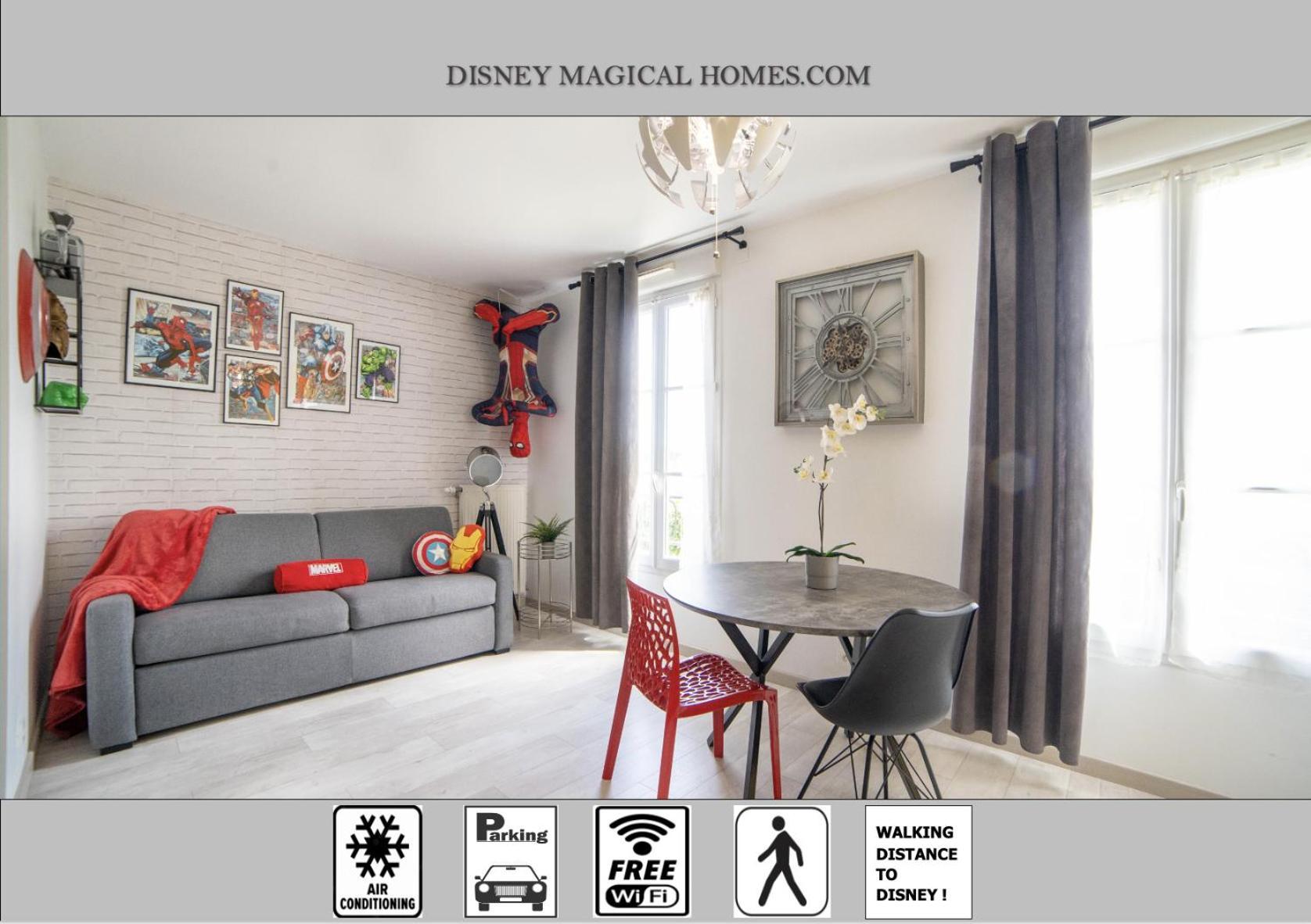 Air-Conditioned Apartment, Walking Distance To Disney - Disney Magical Homes, Paris سيري المظهر الخارجي الصورة